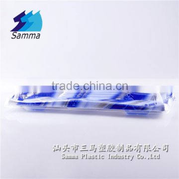 KW-0010LH-B anti-fog functional dessert box / disposable sushi tray take-out packaging