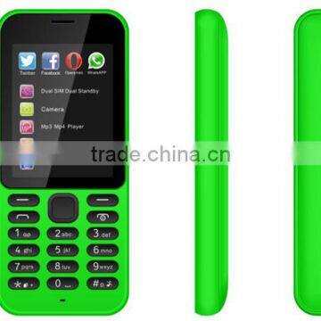 215 2.4inch QVGA Coolsand 88X9 350mAh Battery Feature Mobile Phone for OEM GN16005