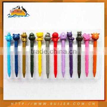 Durable Cheap Factory Made Triangle Wax Crayon