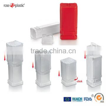 Germany Quality labelling plastic CNC tool holder packaging with detachable hanger Block Pack BK