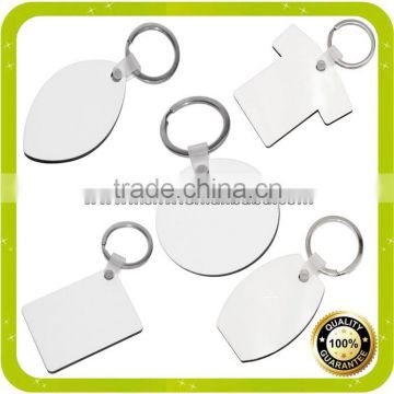 sublimation hardboard keyrings wholesales for heat transfer