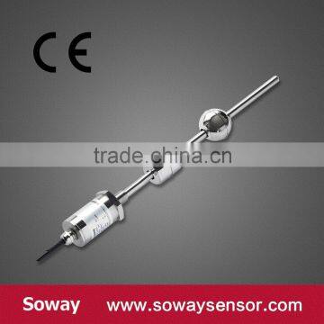 Magnetostrictive float level indicator