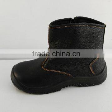 Good Quality PU Sole Steel Toe Industrial Worker Boots