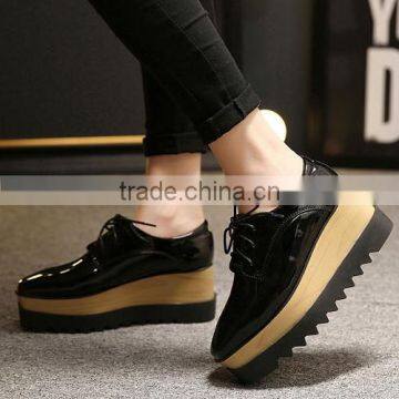 2016 Factory Wholesale Fashion Girls Wedge Flat Shoes PH4056