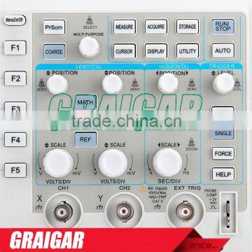 Handheld Digital Storage Oscilloscopes UTD2062CM 60MHz 1GS/s 16 Mpts Memory Depth USB Device, USB Host, Pass/Fail Interface