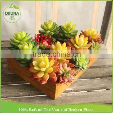 Wedding Birthday Gifts Green Succulent Jewelry Necklace Pendant Wholesale Faux Fake Artificial Cactus Plants photo-5