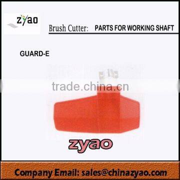 parts for working shaft of brush cutter, guard with small blade for grass trimmer