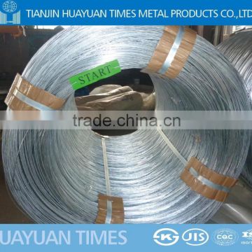 STABLE QUALITY!2.9mm galvanized iron wire from Tianjin (made in china)