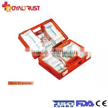 Wall bracket office first aid kits