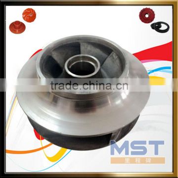 cast iron,natual rubber,stainless steel slurry pump impeller