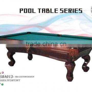 SBA Custom Design Pool Table