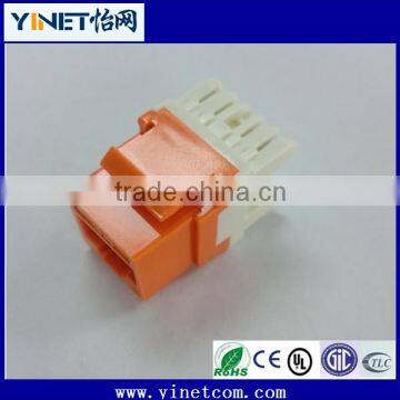 China manufacturer cat6 unshielded rj45 Keystone Jack female connector