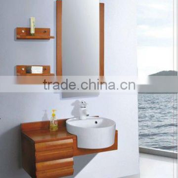 wooden wall hung used bathroom vanity cabinet DC3570A