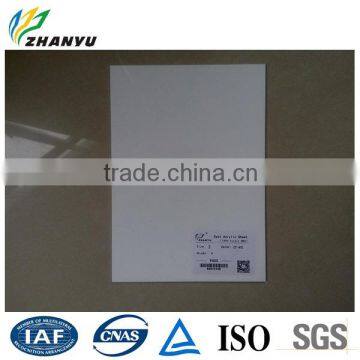 China Supplier New Material Scratch Resistant 2.8mm A4 Milky White Cast Acrylic Sheet