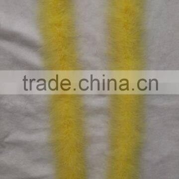 2015 Hot-sale Sexy Cheap Marabou-light Yellow photo-2