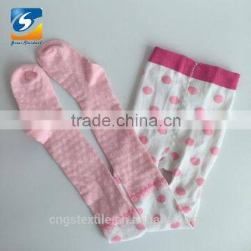 Pink Dots Cotton Girl Knitted Baby Tights,wholesale Baby Tights,baby Tights