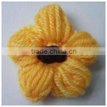 handmade crochet starflowers/wholesale crochet decorative flower