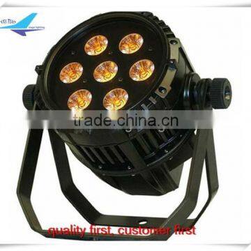 7x18w 6in1 waterproof led par,led par light outdoor