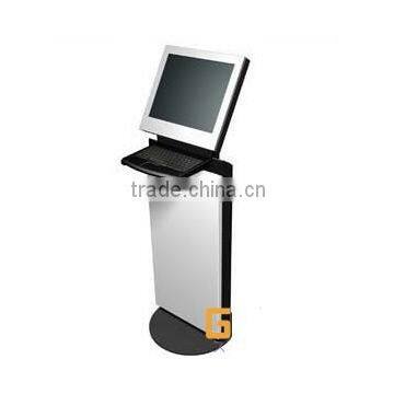 19" floor stand customized Slim multi touch shopping guide kiosk