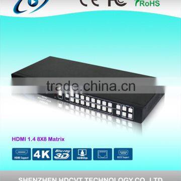 Factory price 8x8 HDMI Matrix with EDID control