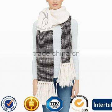 High End Abut 100% Cashmere Scarf With Fringe