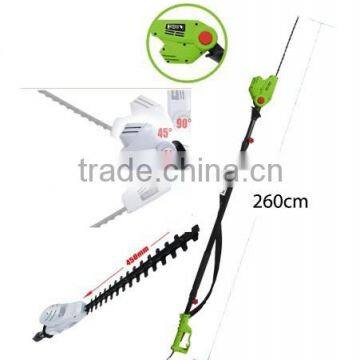 NEW long reach electric hedge trimmer and pole saw