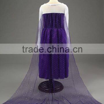 Kids Girls Dresses Elsa Dress Costume Princess Anna Party Dresses Flower Dresses Princess Girls Summer Printed Specil Occasion