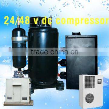 Battery air conditioner compressor for Rail air conditioner cooling and heating system for metro and train in rail