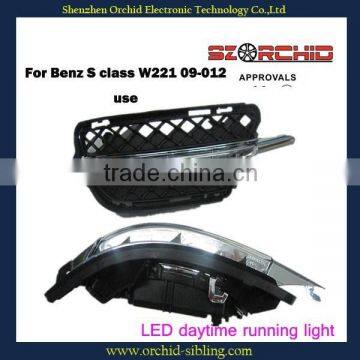 wholesale fexible led daytime running light DRL for Benz S class W221 09-12 use