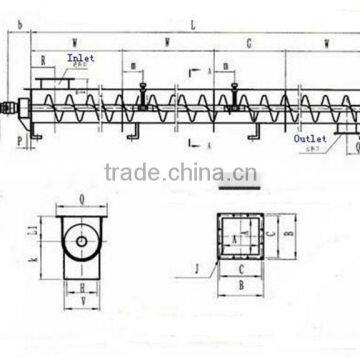 China Supplier Hot Sale Industrial Airtight Coal Powder Screw Feeder for Sale photo-3