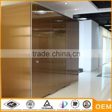 HPL compact public cheap toilet partitions laminate sheet