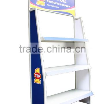 lubricating oil display rack/ engine oil display rack/display stands for oil