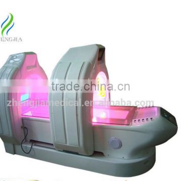 high class red far infrared beauty equipment/far infrared sunbed spa capsule machine