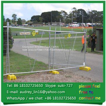 Hot dipped galvanized wire mesh temporary fence, temporary fence panels for sale