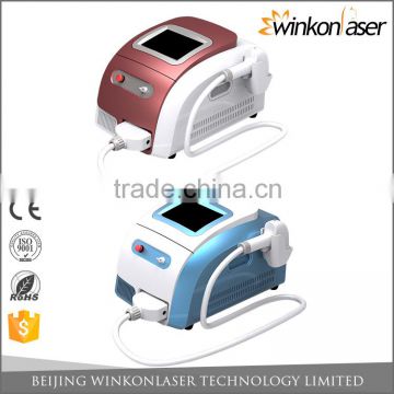 2016 alibaba hot sale portable 808nm diode laser hair removal machine for skin tightening