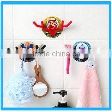 Colorful Animal Stick Wall Hangers Hook