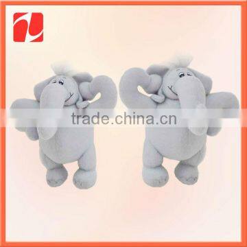 Cuddly Quarry Critters Plush Toy Elephant White Nature Design