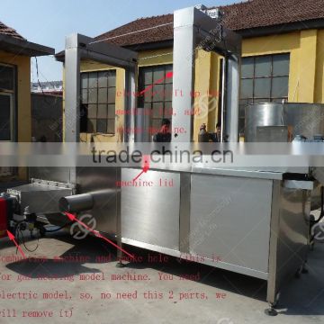 Continuous Commercial Food frying machine Snack fryer machine for sale