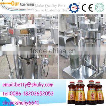 high efficiency sesame/olive hydraulic oil press/oil press machine