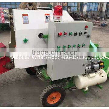 Full Automatic Mini Round Hay Silage Baler Equipment for Sale photo-6