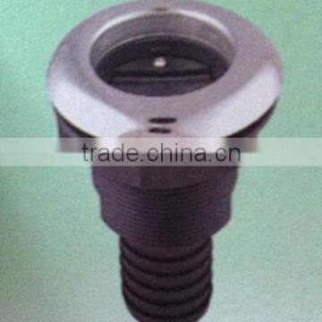 China Boat Thru Hull Bronze Rudder Port Stainless Steel Marine Yacht Thru Hull Plastic Nylon Rudder Port photo-3