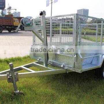 Yongqiang Hot Dipped Galvanised Cage Trailer