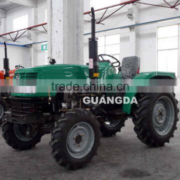 Mini tractor for farming with double PTO