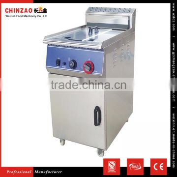 Free Standing 46L Tank Large Commercial Countertop Gas Fryer