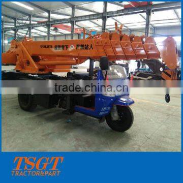 3T tricycle crane with hydraulic system top quality for distributors sale