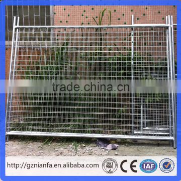 2016 hot sale 6 ftx8 ft portable construction fence/construction hoarding fence(Guangzhou Factory)