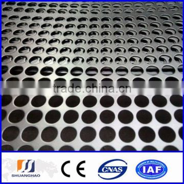 Sound-absorbing ceiling perforated mesh