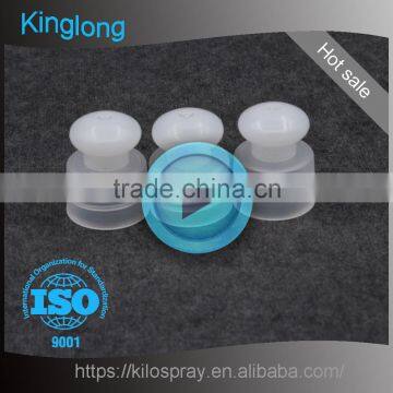 Good quality 22.2 mm neck size transparent bottle plastic push and pull cap