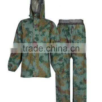 durable pvc sheet as coating with polyester as backing waterproof PVC coated rain suits