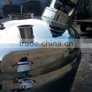 stainless steel jacketed agitated reactor mixer tank